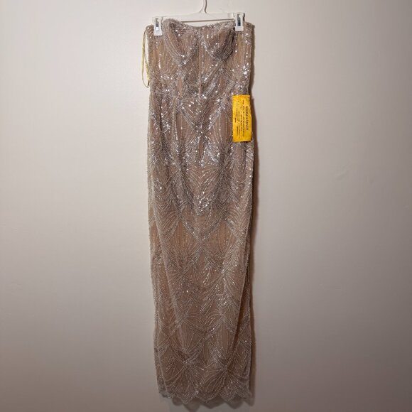 chinese dress ladies Giselle Gold Maxi Dress  BRONX BANCO